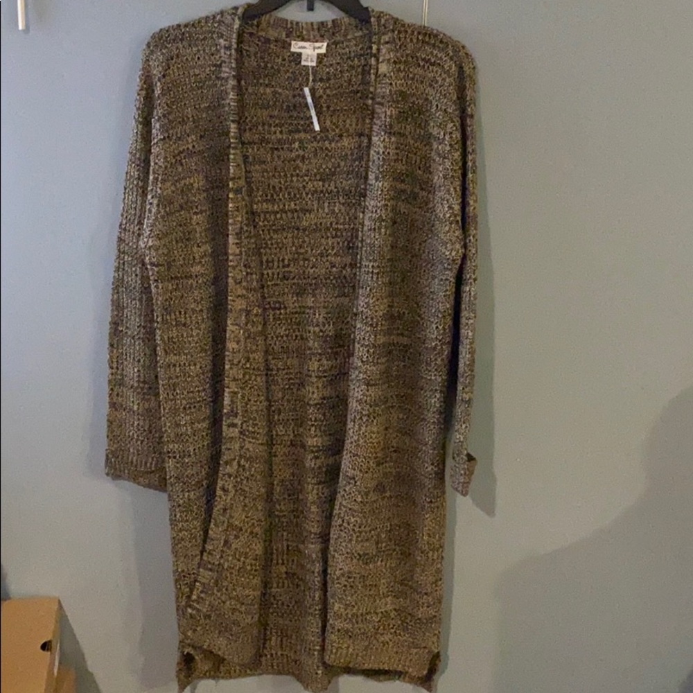 Plus size multi color duster
